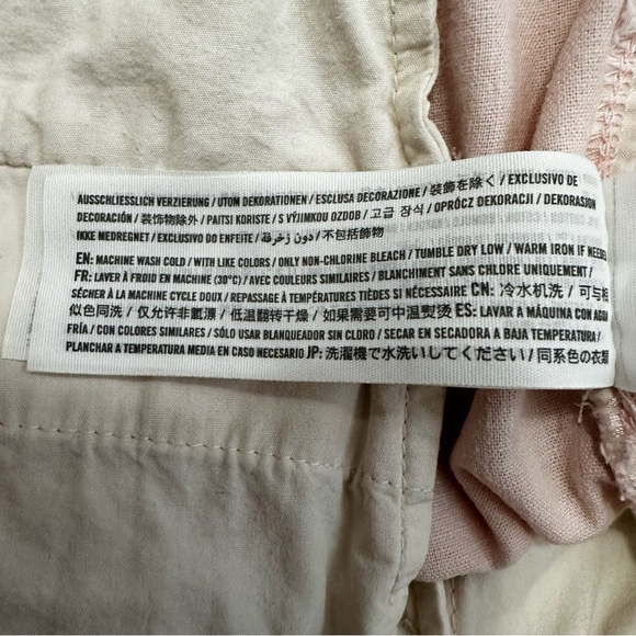 Abercrombie & Fitch Stretch Linen Cotton Blend Men’s Shorts, Sz Large - Picture 12 of 13